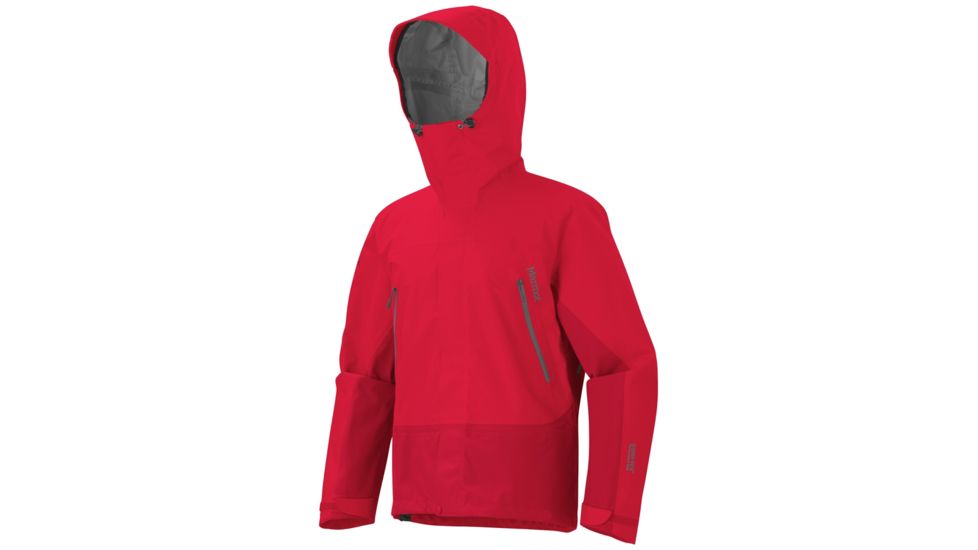 Marmot Spire Jacket - Men's-Rocket Red/Team Red-X-Large