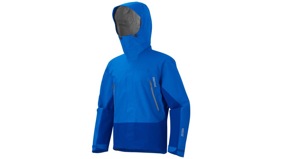 Marmot Spire Jacket - Men's-Cobalt Blue/Bright Navy-Small