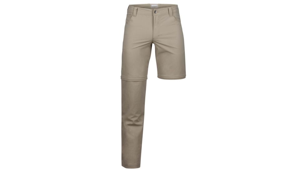 Marmot Transcend Convertible Pant - Mens, Light Khaki, 30 43650-7040-30