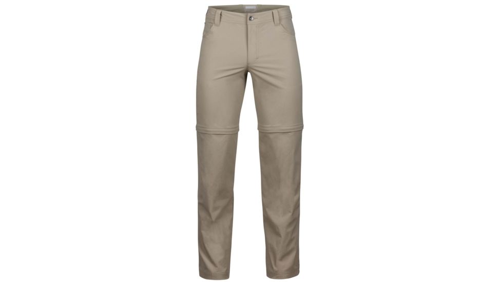 Marmot Transcend Convertible Pant - Mens, Light Khaki, 30 43650-7040-30