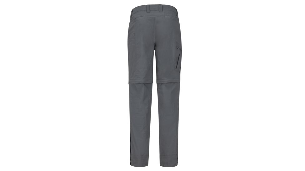 Marmot Transcend Convertible Pant - Mens, Slate Grey, 36 Waist Waist, Regular Inseam, 42140-1440-36