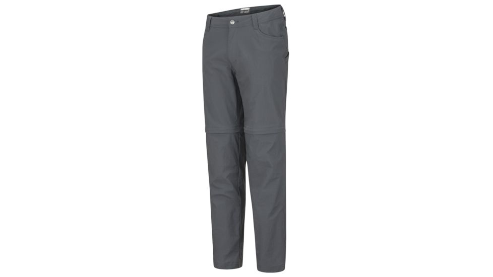 Marmot Transcend Convertible Pant - Mens, Slate Grey, 32 Waist Waist, Short Inseam, 42140S-1440-32