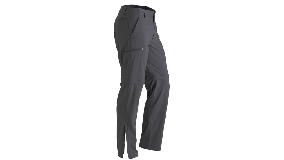Marmot Transcend Convertible Pant - Mens-Slate Grey-32 Waist-Regular Inseam