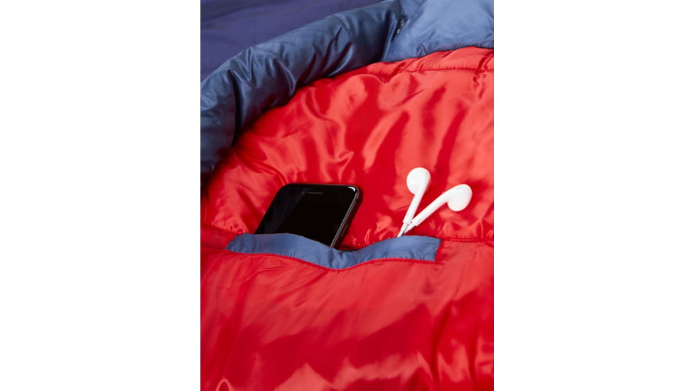 Marmot Trestles Elite ECO 20 Pl Sleeping Bag - Women's, Midnight/Storm, Long 6ft0in/Left Zip, 37490-3550-LZ