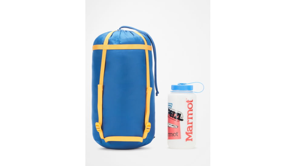 Marmot Trestles Elite Eco 30 Sleeping Bags - Kids, Solar/Red Sun, Left-Zip, M12311-19622-LZ