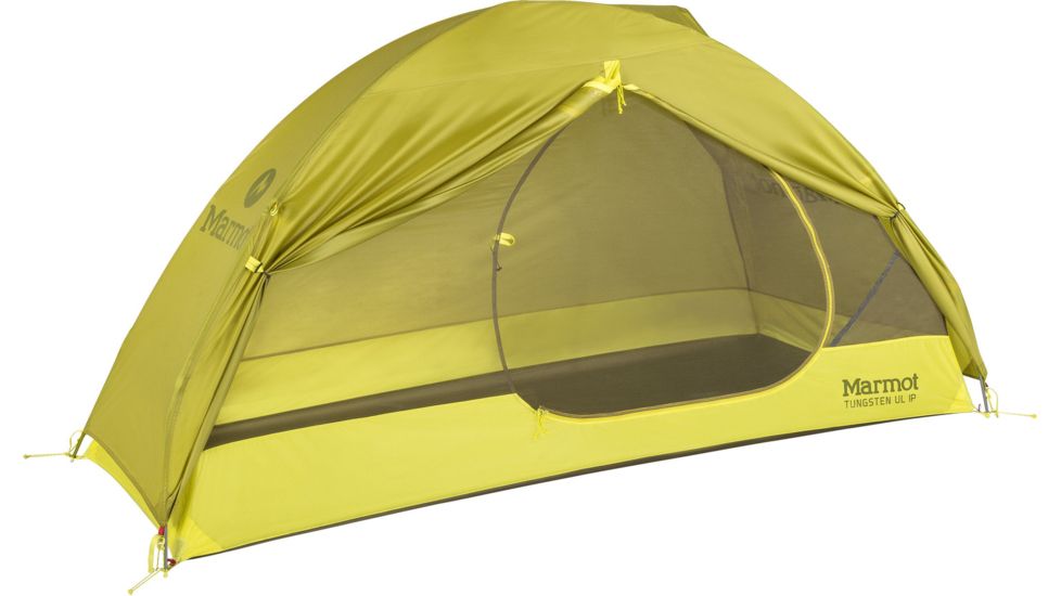 Marmot Tungsten Ul 1P Tent, Dark Citron/Citronelle, One Size, 29700-9819-ONE