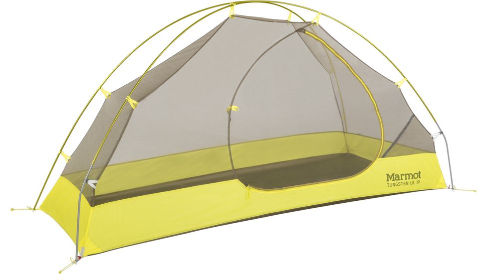 Marmot Tungsten Ul 1P Tent, Dark Citron/Citronelle, One Size, 29700-9819-ONE
