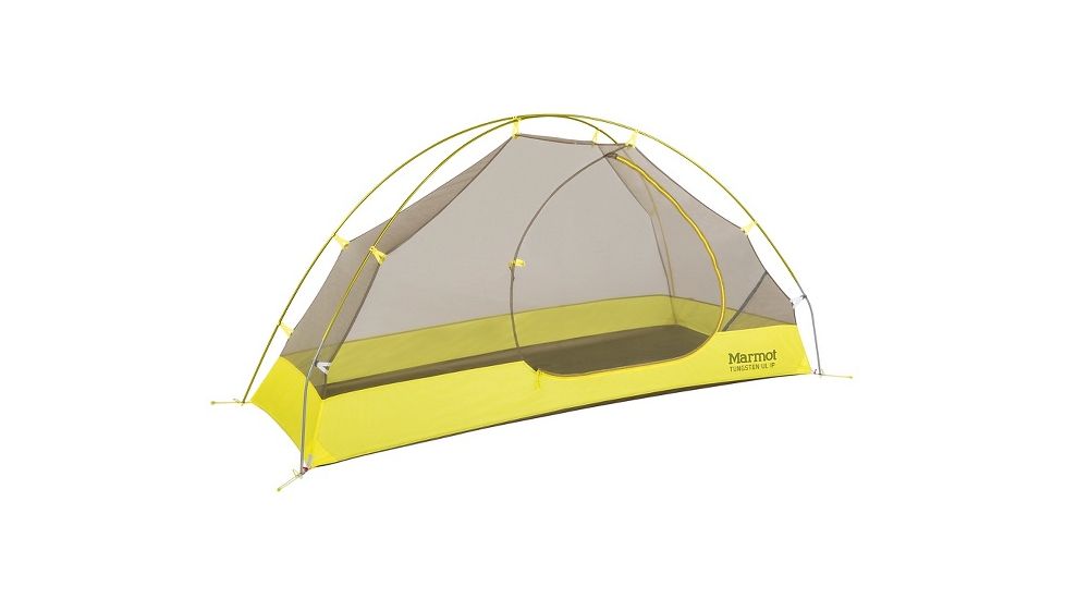 Marmot Tungsten Ul 1P Tent, Dark Citron/Citronelle, One Size, 29700-9819-ONE