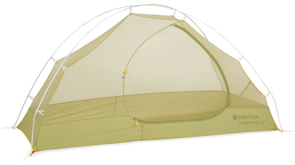 Marmot Tungsten UL Tent - 1 Person, 3 Season, Wasabi, One Size, 37800-4207-ONE