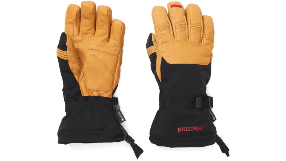 Marmot Ultimate Ski GORE TEX Glove - Mens, Black/Tan, Medium, 82840-1157-M