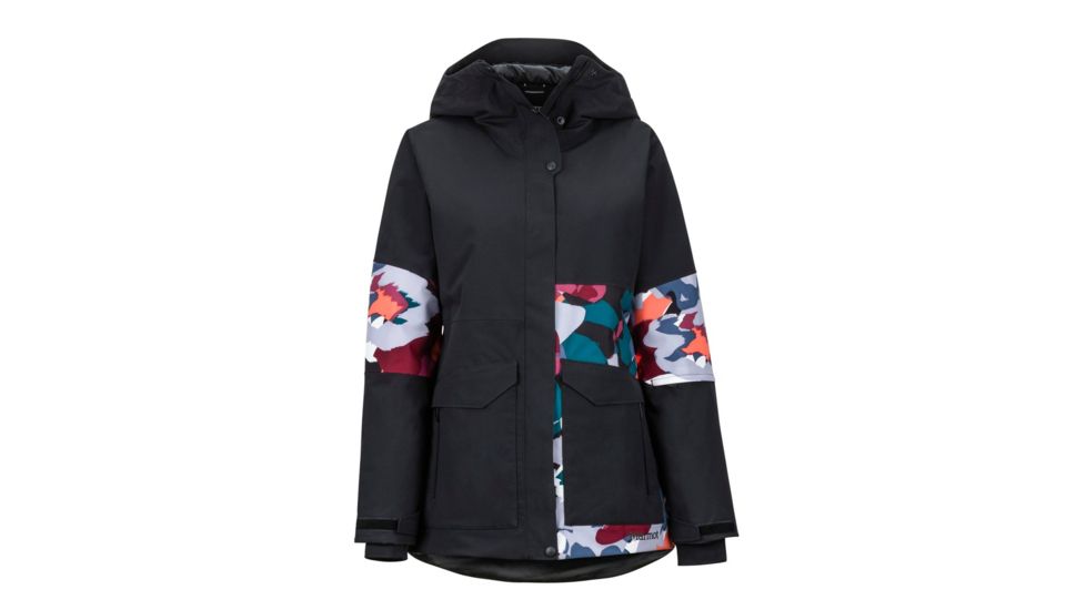 Marmot Wilder Jacket - Womens, Black/Multi Pop Camo, Medium, 79250-1578-M