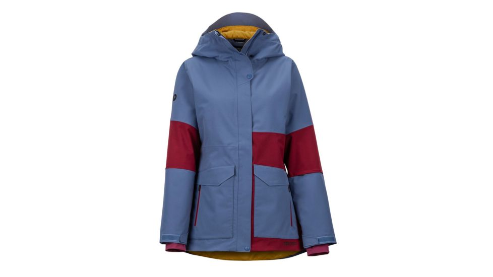 Marmot Wilder Jacket - Womens, Storm/Claret, Small, 79250-3507-S