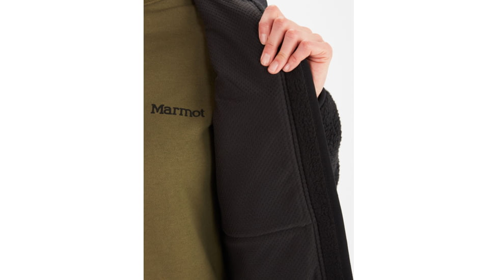 Marmot Wiley Polartec Jacket - Womens, Black, Small, M13188-001-S