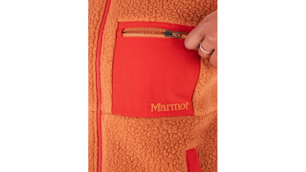 Marmot Wiley Polartec Jacket - Womens, Copper/Cairo, Small, M13188-20712-S