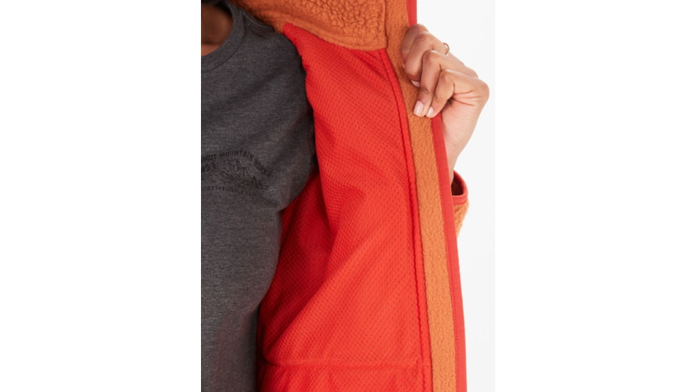 Marmot Wiley Polartec Jacket - Womens, Copper/Cairo, Small, M13188-20712-S