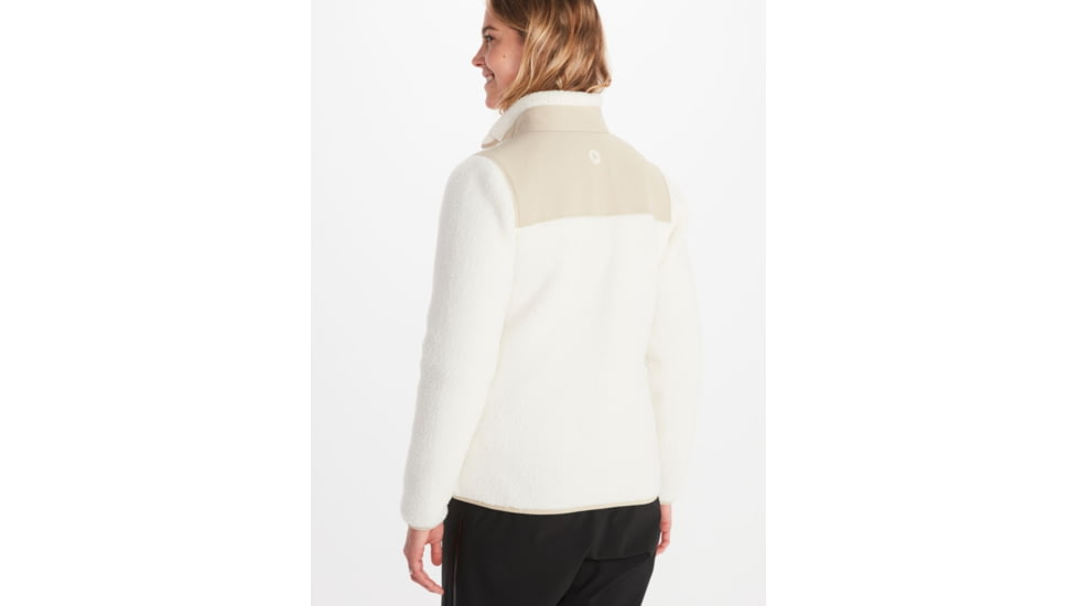 Marmot Wiley Polartec Jacket - Womens, Papyrus/Sandbar, Small, M13188-20711-S