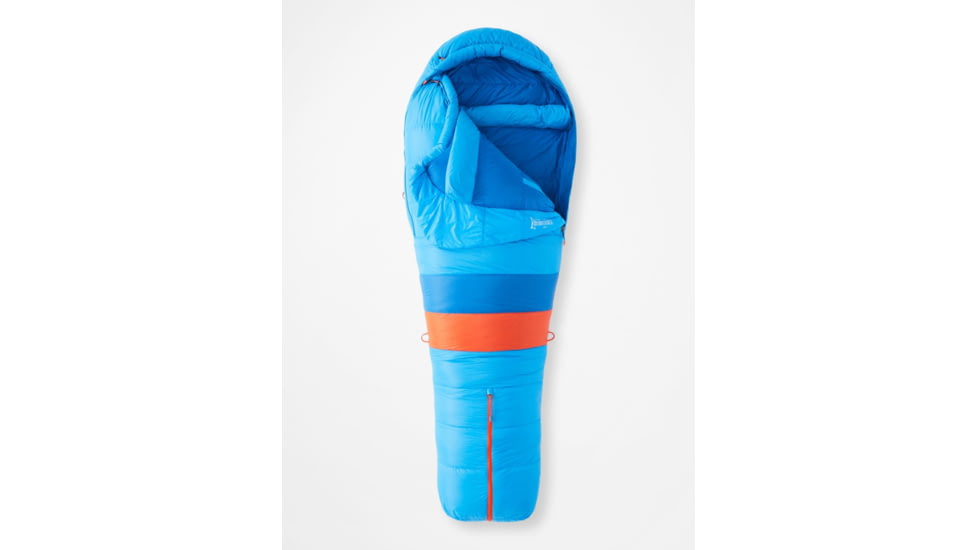 Marmot Wind River Sleeping Bags - Mens, Clear Blue/Dark Azure, Dual-Zip, M12801-19632-DZ