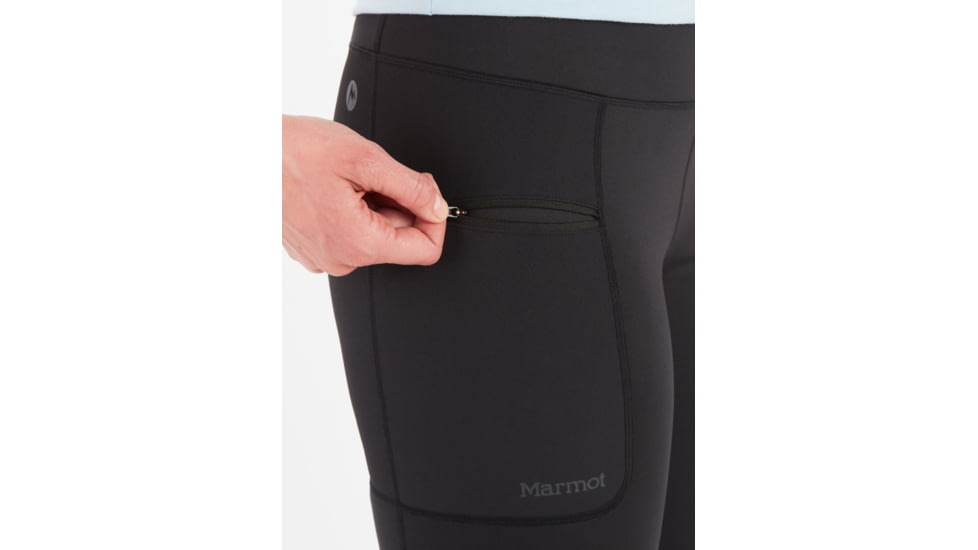 Marmot Winter Mountain Active Hybrid Tight - Womens, Black, Large, M13286-001-L