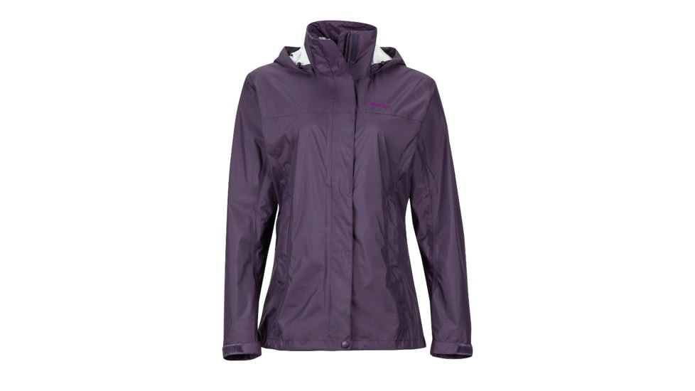 Marmot Womens PreCip Jacket, Nightshade, XL, 46200-6926-Nightshade-XL