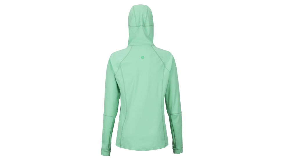 Marmot Zenyatta 1/2 Zip Hoody - Womens, Double Mint, Medium, 84620-4839-M