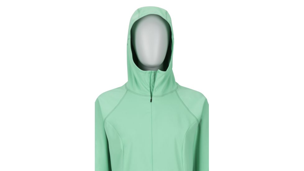 Marmot Zenyatta 1/2 Zip Hoody - Womens, Double Mint, Medium, 84620-4839-M