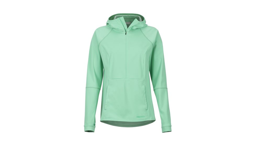 Marmot Zenyatta 1/2 Zip Hoody - Womens, Double Mint, Medium, 84620-4839-M