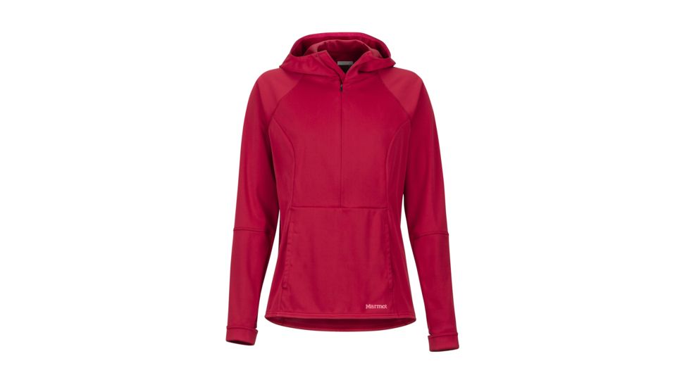 Marmot Zenyatta 1/2 Zip Hoody - Womens, Sienna Red, Extra Large, 84620-6005-XL