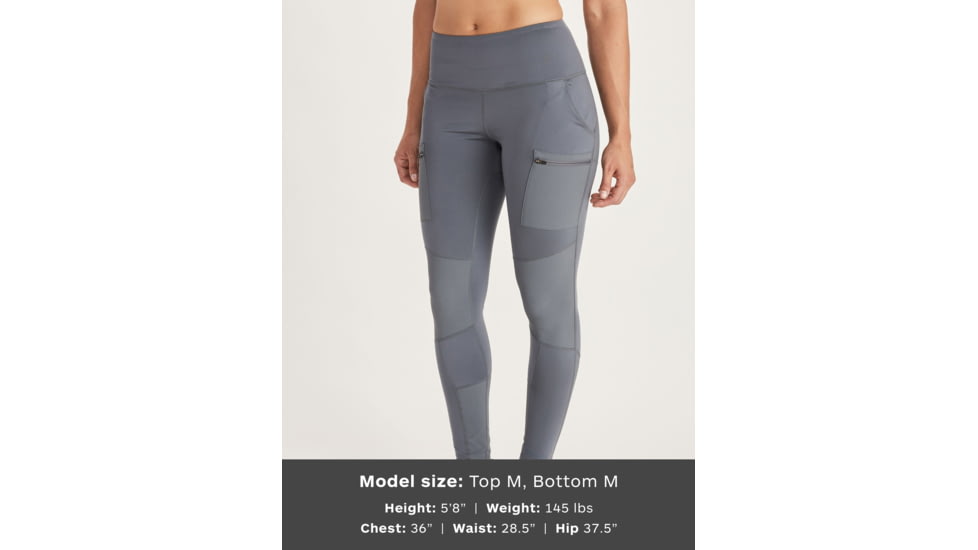 Marmot Zephira Tight - Womens, Steel Onyx, Medium, 47040-1515-M