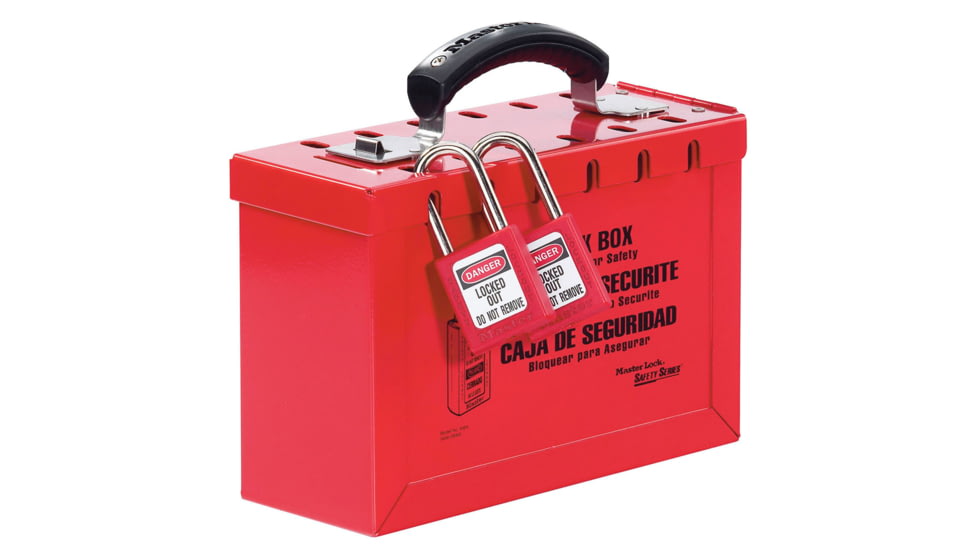 Master Lock 6x9.25in X3-3/4in Metalgroup L 470-498A, Unit EA