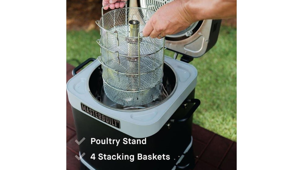 Masterbuilt 20 Quart Outdoor Air Fryer, Black, Small, MB20013020