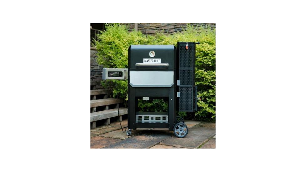 Masterbuilt Gravity Series 800 Digital Charcoal Griddle + Grill + Smoker, Black, Large, MB20040221