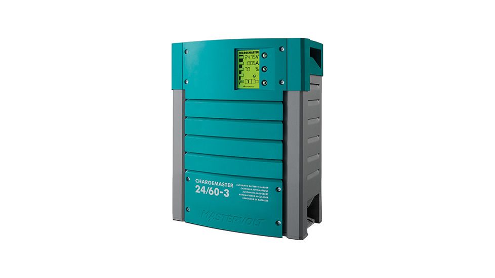 MasterVolt Battery Charger, ChargeMaster 24V 60A, 3 Bank, New Condition MV-44020600