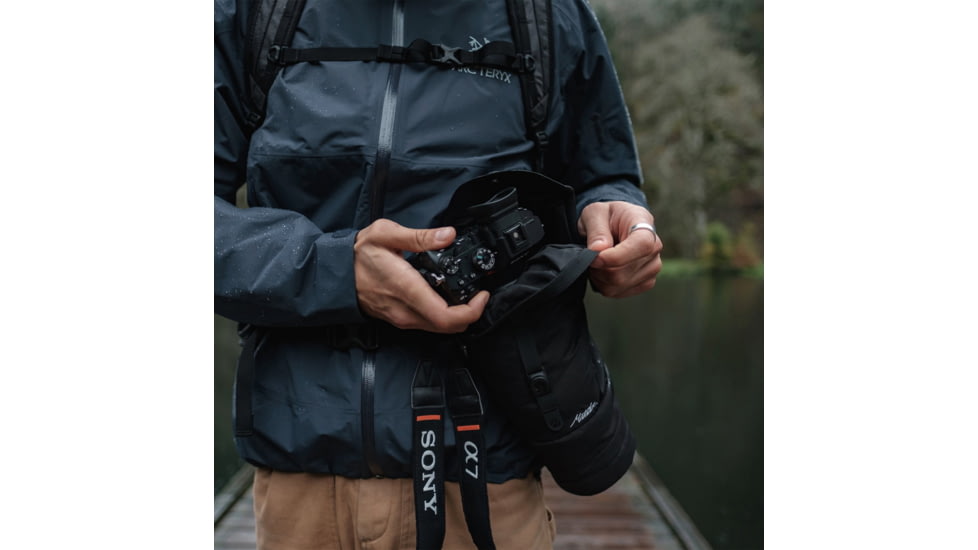 Matador Camera Base Layer, Charcoal/Black, One Size, MATCBL001BK