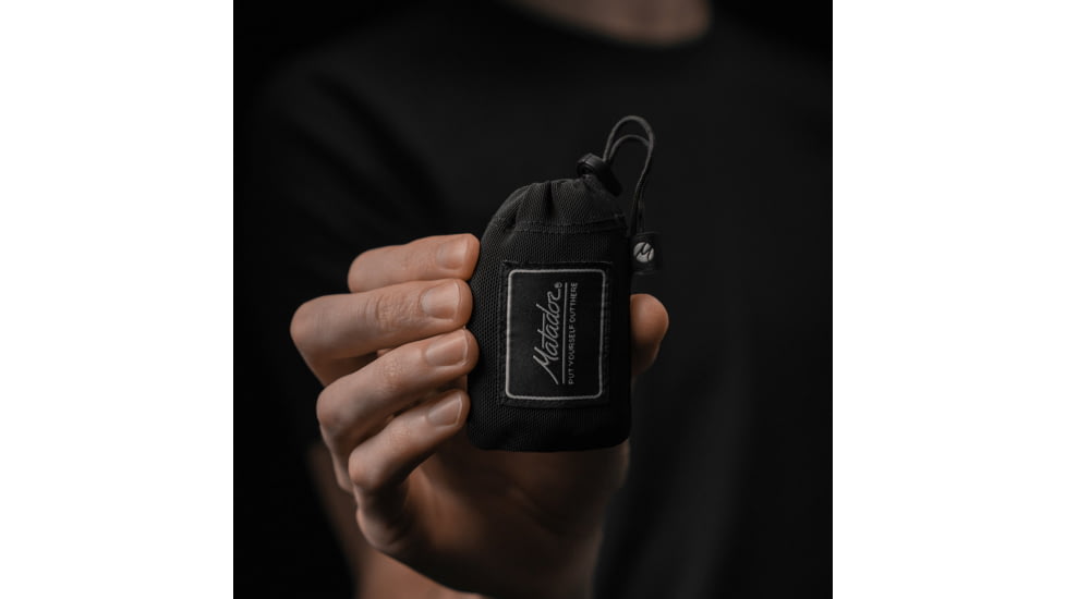 Matador Mini Pocket Blanket, Black, MATS5001BK