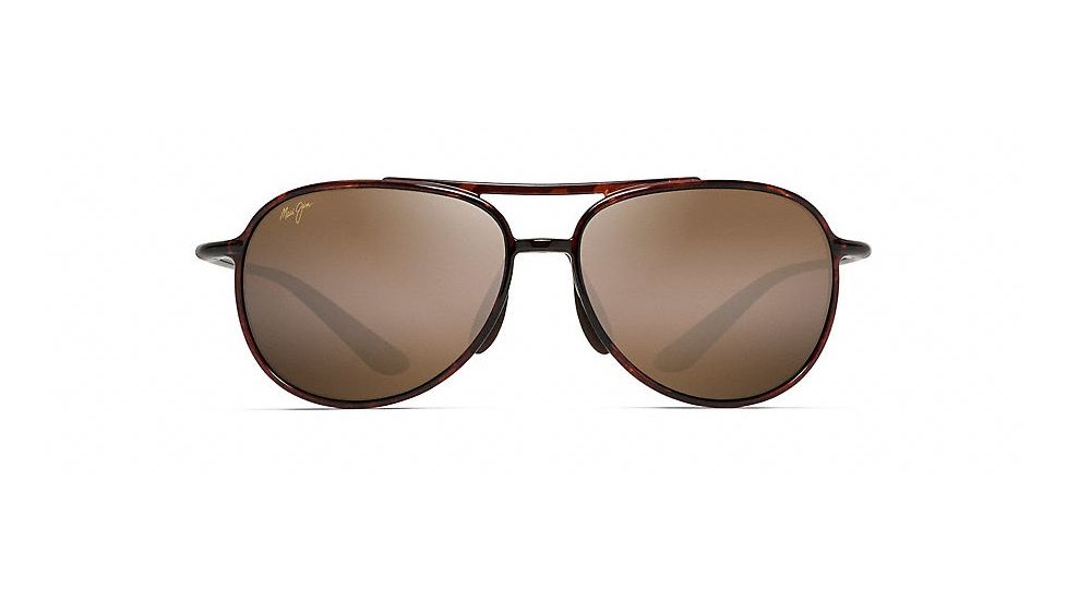 Maui Jim Alelele Bridge Aviators  Sunglasses,Tortoise,HCL Bronze Lens H438-10