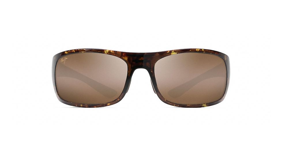 Maui Jim Big Wave Wrap  Sunglasses,Olive Tortoise,HCL Bronze Lens H440-15T