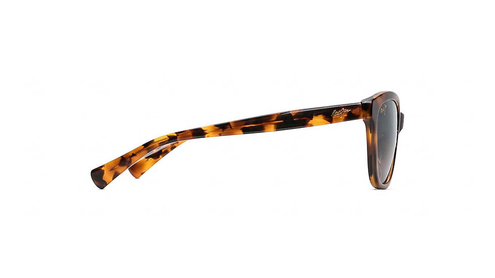 Maui Jim Canna Polarized Cat Eye  Sunglasses,Mocha Tortoise,HCL Bronze Lens HS769-10E