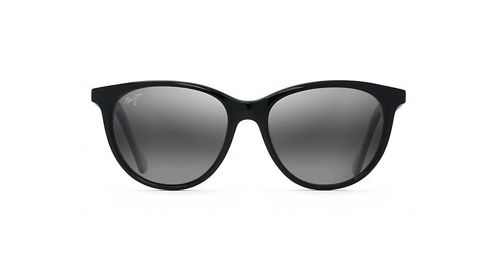 Maui Jim Cathedrals Polarized Classic  Sunglasses,Gloss Black,Neutral Grey Lens GS782-02