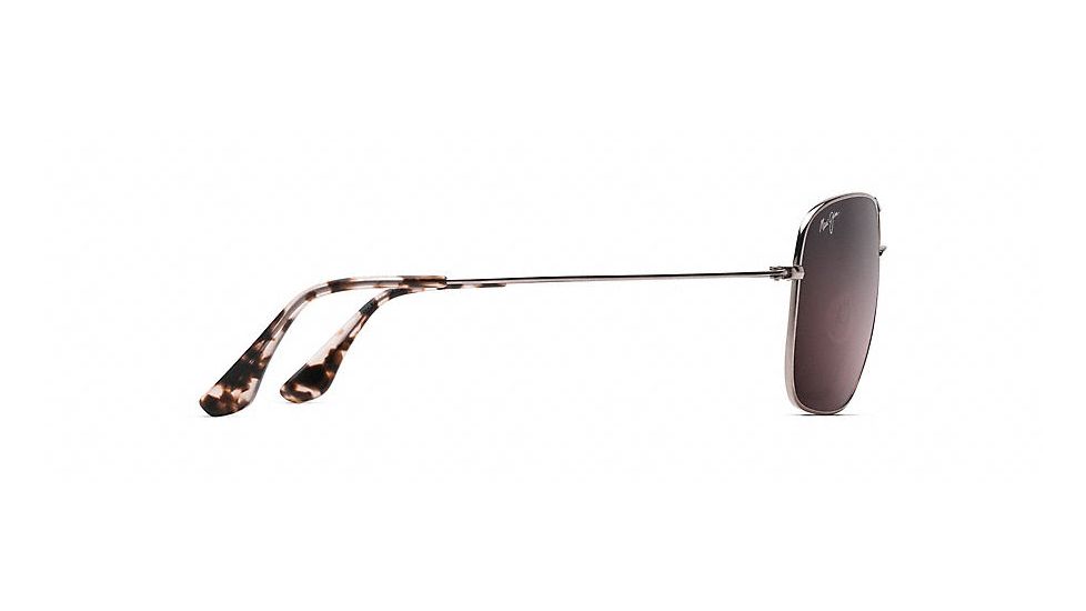 Maui Jim Cook Pines Polarized Aviator  Sunglasses,Rose Gold,Maui Rose Lens RS774-16R