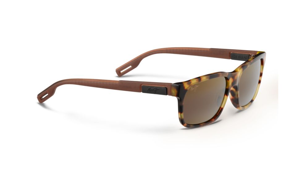 Maui Jim Eh Brah Sunglasses, HCL Bronze, Tokyo Tortoise H284-10L