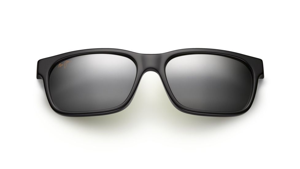 Maui Jim Eh Brah Sunglasses, Neutral Grey, Gloss Black 284-02