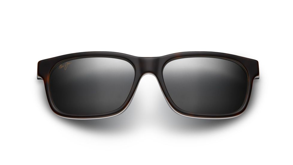 Maui Jim Eh Brah Sunglasses, Neutral Grey, Tortoise with White &amp; Blue 284-57