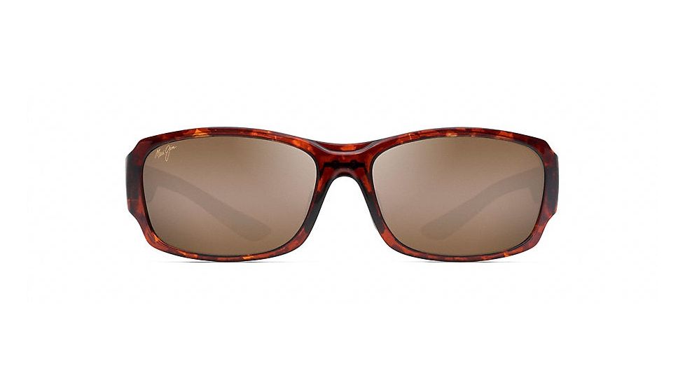 Maui Jim Monkeypod Polarized Wrap  Sunglasses,Tortoise,HCL Bronze Lens H441-10