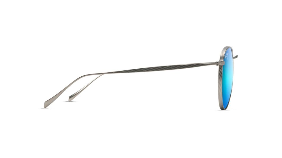 Maui Jim Nautilus Sunglasses, Titanium Frame, Blue Hawaii Lens, Polarized, B544-11B