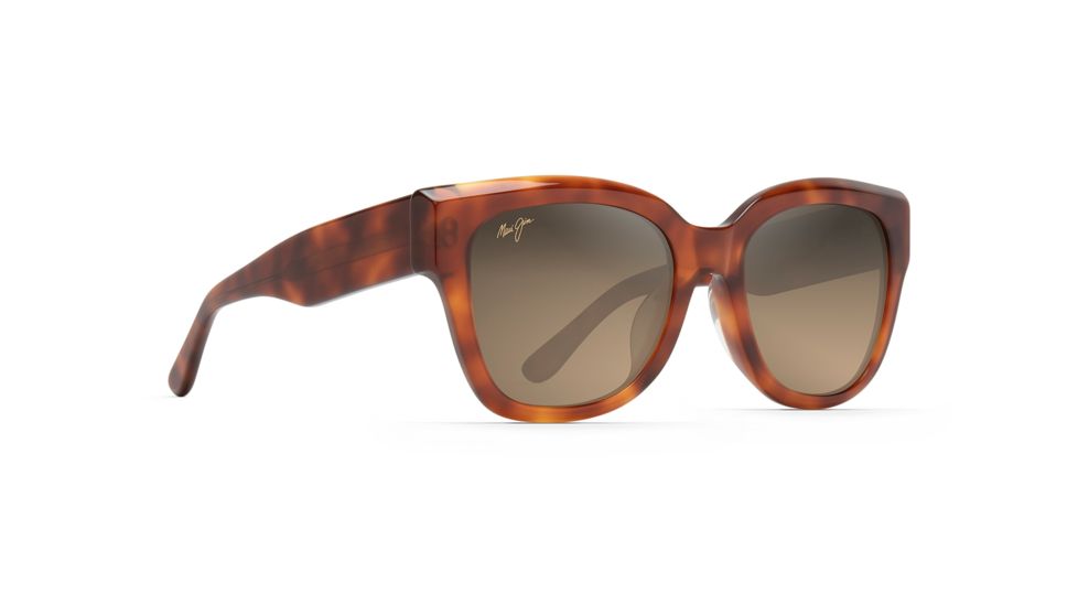 Maui Jim Siren Song Polarized Square Sunglasses - Women's, Koa Tortoise Frame, HCL Bronze Lens, Koa Tortoise HS801-10K