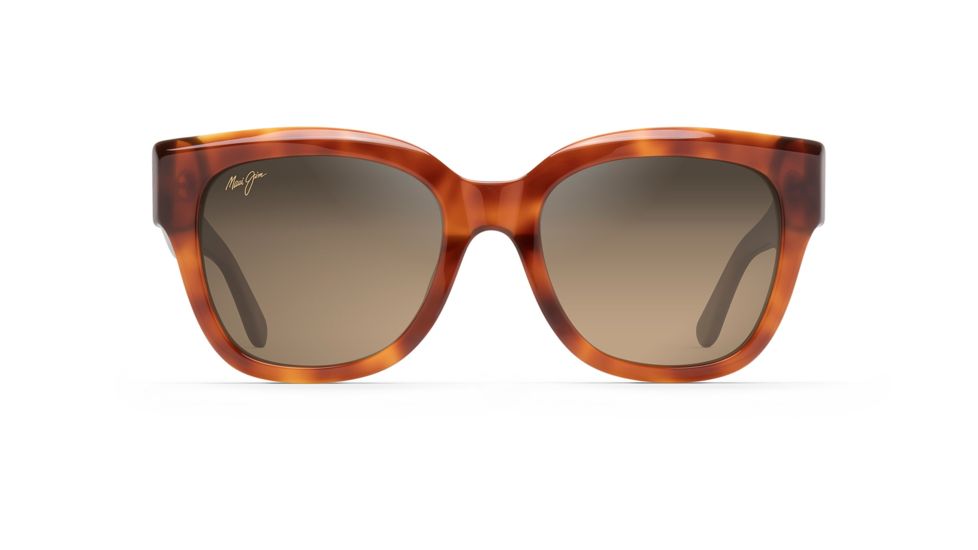 Maui Jim Siren Song Polarized Square Sunglasses - Women's, Koa Tortoise Frame, HCL Bronze Lens, Koa Tortoise HS801-10K