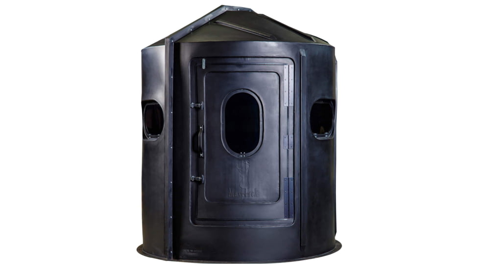 Maverick Blinds 5-Shooter GX Hunting Blinds - Clear, Black, 235