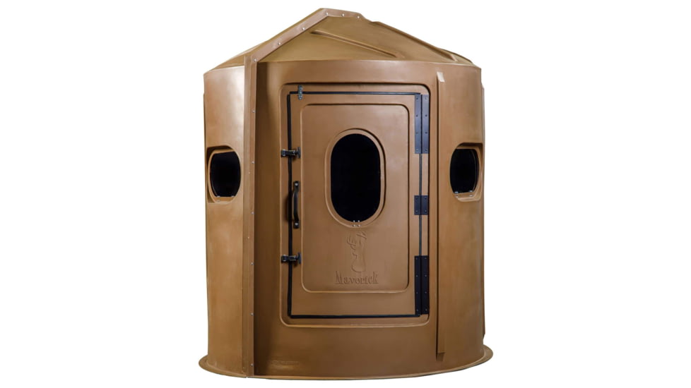 Maverick Blinds 5-Shooter GX Hunting Blinds - Clear, Brown, 240