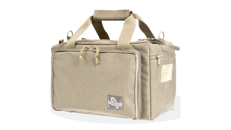 USED Maxpedition Compact Range Bag w/ Removable Shoulder Strap &amp; Ammo Tote, Khaki 0621K, EDEMO1, Condition Fair, Other