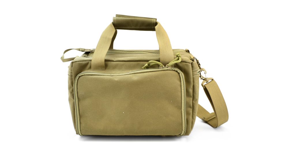 Maxpedition Compact Range Bag w/ Removable Shoulder Strap &amp; Ammo Tote, Khaki 0621K